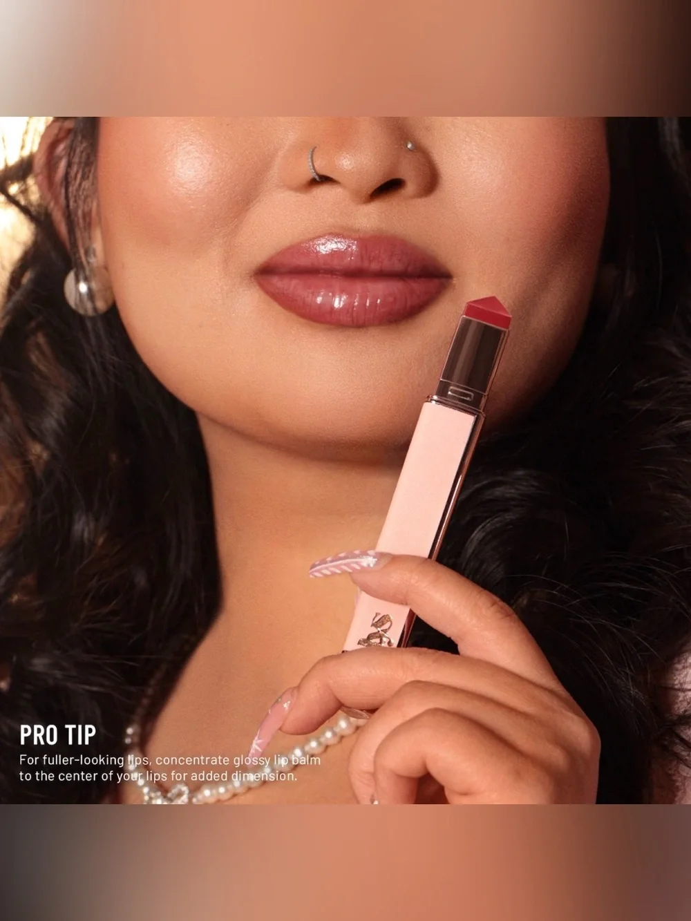 🌹 LYS BEAUTY Speak Love Lip-Plumping Glossy Lip Balm - TRUTHFUL